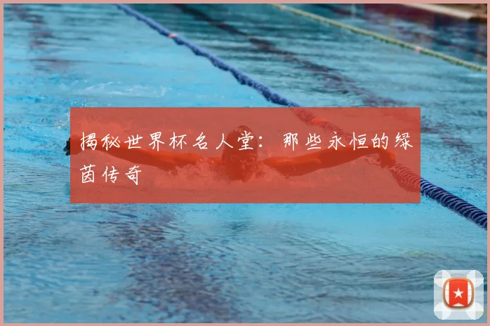 揭秘世界杯名人堂：那些永恒的绿茵传奇